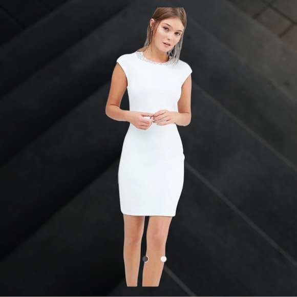 BNWT Ted Baker Betiana Embellished Bodycon Colour Mint size 1 - Picture 1 of 11